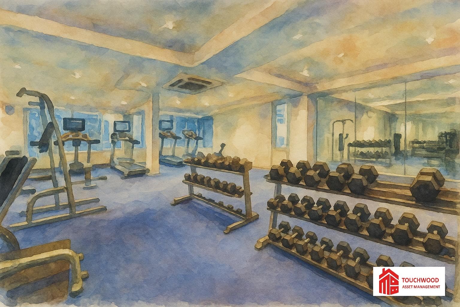 Fully equipped gym facilities