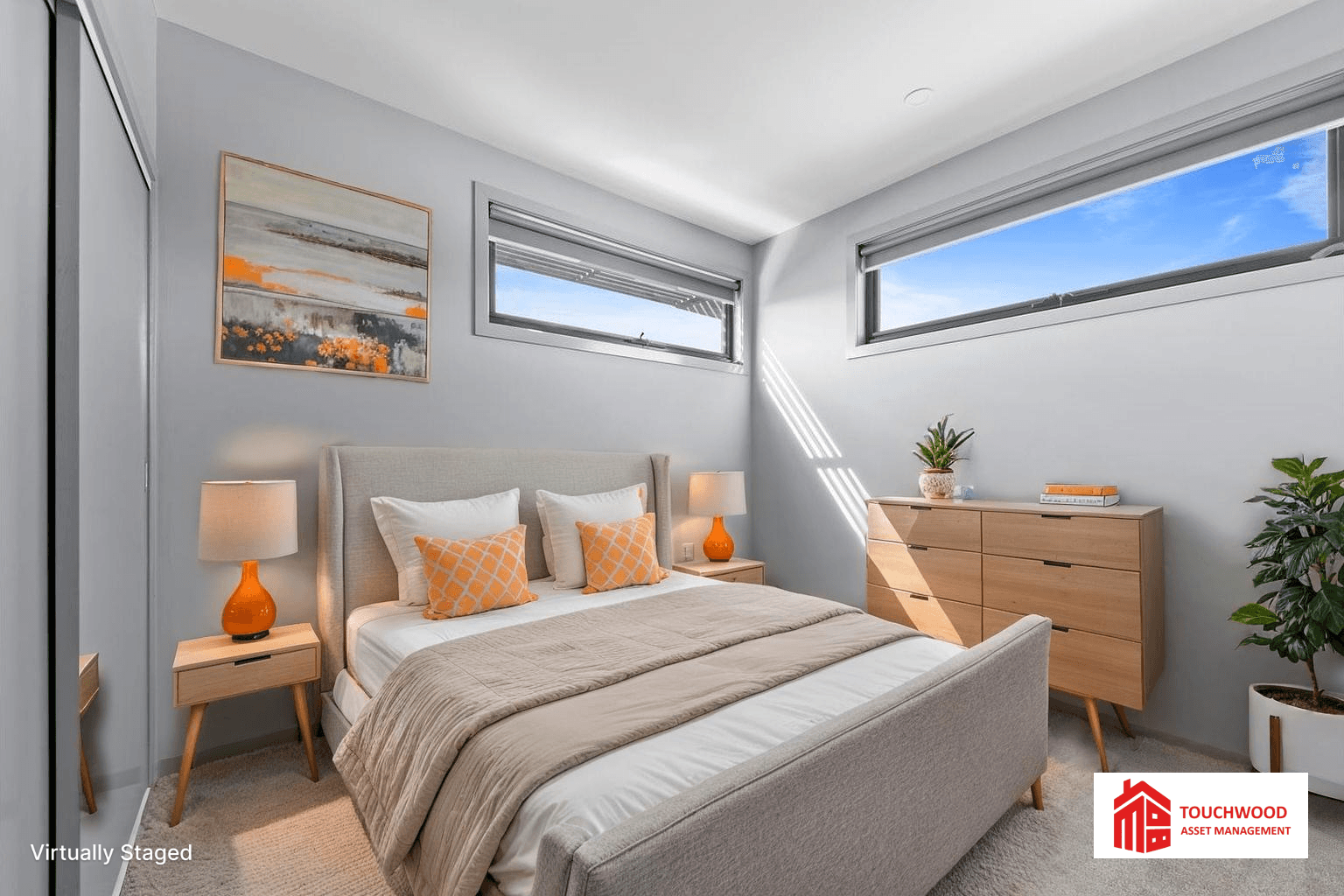 Bedroom 2 with built-in robes