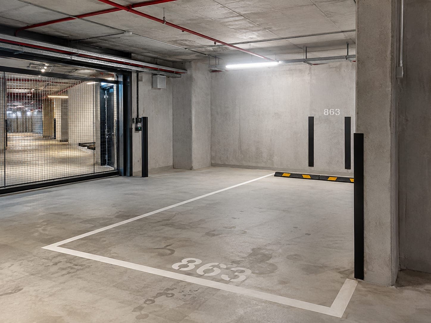 Car park bay 863 at 58 Franklin Street