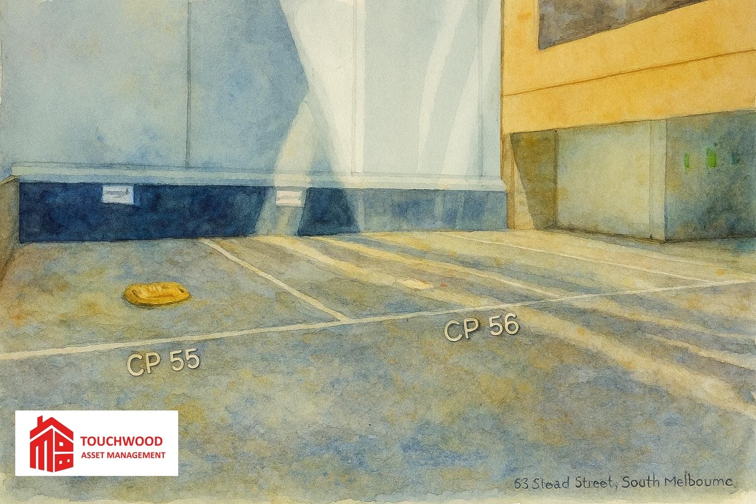 Building entrance and surrounding area