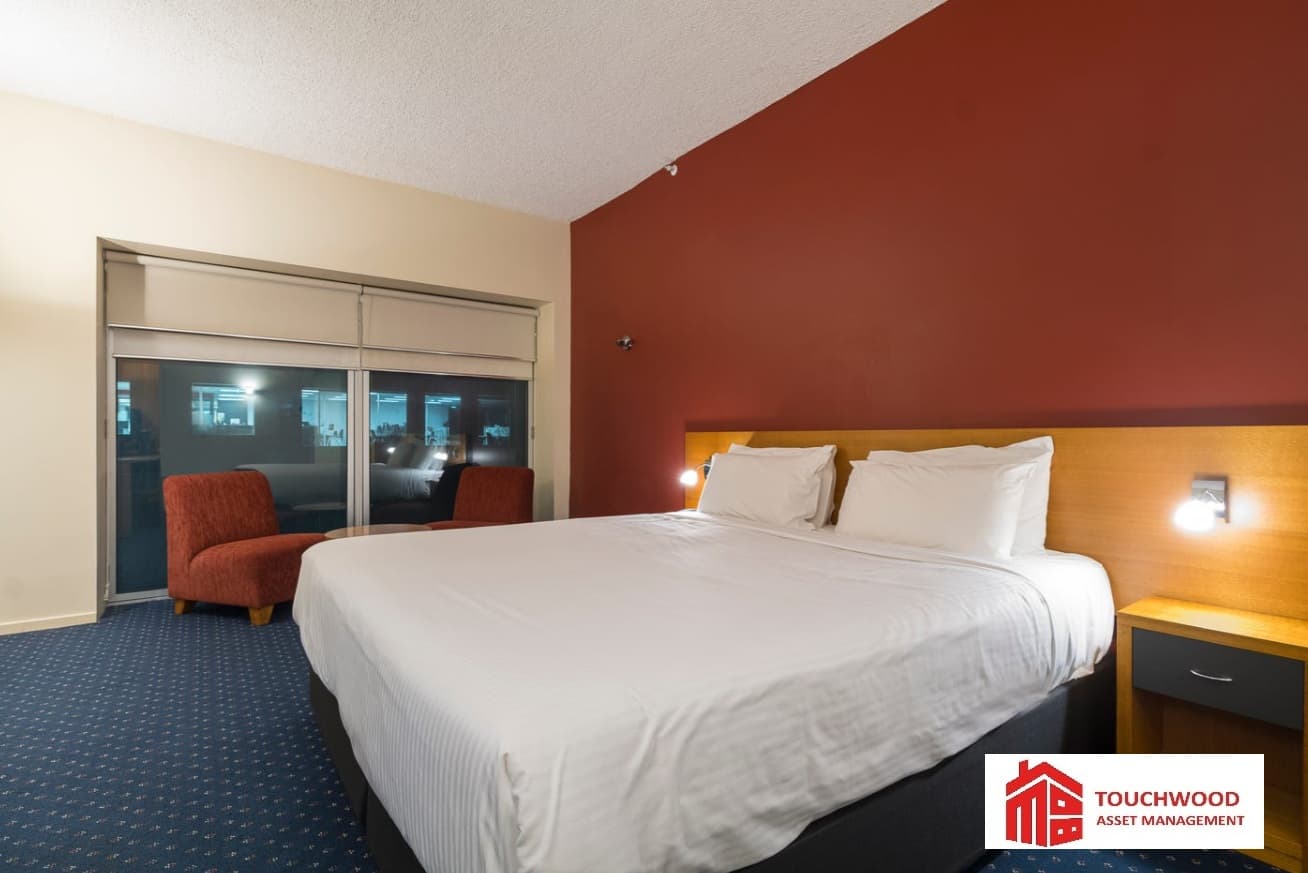 Studio apartment with study area