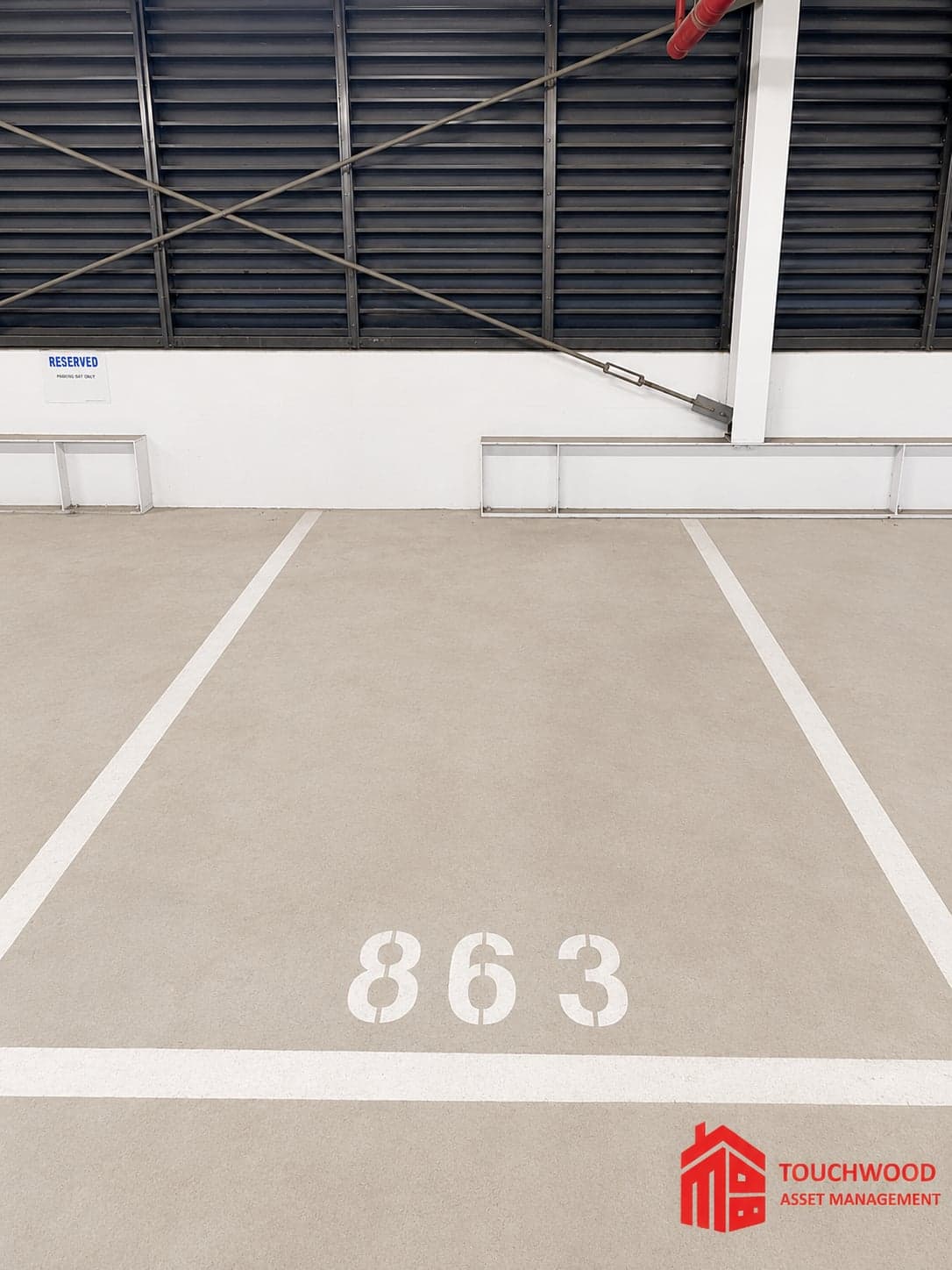 Car park bay 863 at 58 Franklin Street